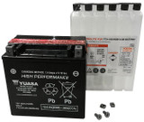 YUASA AGM Maintenance Free Battery for PWC / Personal Watercraft | Fits Kawasaki, Yamaha | YUAM6RH4H | 49-1955