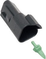 NAMZ CUSTOM CYCLE Deutsch DT Receptacle And Wedgelock Gray for PWC / Personal Watercraft | DR-3B | 850-08007