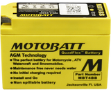 MOTOBATT Quadflex AGM Batteries for PWC / Personal Watercraft | MBT4BB | 491-1021