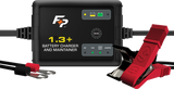 FIRE POWER Battery Charger 6V & 12V 1.3A aluminum for PWC / Personal Watercraft | 030-0014-07-02 | 490-2901