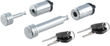 CURT Hitch & Coupler Lock Kits 5/8", Chrome for PWC / Personal Watercraft | 23526 | 52-3069