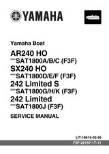 YAMAHA OEM Service Manual - AR240 HO / SX240 HO / 242 Limited S / 242 Limited (MFG 2015-2020) - LIT-18616-SA-56 Models SAT1800A-TBG, SAT1800ALTBG, SAT1800A-VBG, SAT1800ALVBG, SAT1800A-RBP, SAT1800ARAGL, SAT1800A-TBP
