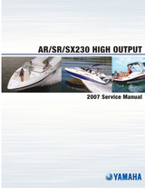 YAMAHA OEM Service Manual - AR230 HO / SX230 HO - LIT-18616-03-01 Models SXT1100-FG, SXT1100-FP, SXT1100A-FG, SXT1100A-FP, SXT1100B-FG, SXT1100B-FP, SXT1100C-FG, SXT1100C-FP , SXT1100D-FG, SXT1100D-FP