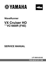 YAMAHA OEM Service Manual - VX Cruiser HO - LIT-18616-03-92 Models VC1800-R, VC1800-SA, VC1800-SB, VC1800-TA, VC1800-TB, VC1800-UA, VC1800-UB, VC1800-VA, VC1800-VB