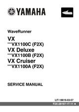 YAMAHA OEM Service Manual - VX / VX CRUISER / VX DELUXE - LIT-18616-03-57 Models VX1100A-P, VX1100B-P, VX1100C-P
