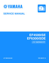 YAMAHA OEM Service Manual - EF45ISEZ / EF63ISDEZ - LIT-19616-02-84 CO Sensor Models EF45ISEZ, EF63ISDEZ