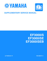 YAMAHA OEM Service Manual - EF3000iS / EF3000iSEB EF3000iSE - LIT-19616-01-71 Models EF3000IS, EF3000ISE, EF3000ISEB, EF3000ISEBC, EF3000ISEBM, EF3000ISEC, EF3000ISEM