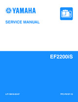 YAMAHA OEM Service Manual - EF2200iS - LIT-19616-02-67 Models EF2200ISY