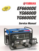 YAMAHA OEM Service Manual - EF66000DE / YG6600D / YG6600DE - LIT-19616-CM-66 Models EF6600DEC, EF6600DECA, EF6600DEH, EF6600DEJ, EF6600DEM, EF6600DEQ, EF6600DEX, EF6600DEY, YG6600DC, Y G6600DEC, YG6600DEH, YG6600DEJ