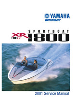 YAMAHA OEM Service Manual - XR1800 - LIT-18616-XR-00 Models XRT1200ZG, XRT1200ZP