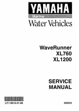 YAMAHA OEM Service Manual - XL700 - LIT-18616-XL-00 Models XL700-B, XL700-C, XL700X, XL700Y, XL700Z