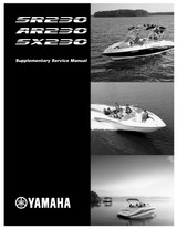 YAMAHA OEM Service Manual - AR230 / SX230 - LIT-18616-SX-A1 Models SRT1000A-DG, SRT1000A-DP, SRT1000A-EG, SRT1000A-EP, SRT1000B-DG, SRT1000B-DP, SRT1000B-EG, SRT1000B-EP
