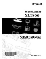 YAMAHA OEM Service Manual - XLT800 - LIT-18616-02-37 Models XA1200A-CN, XA1200A-CR, XA800A-A, XA800A-BG, XA800A-BY, XA800A-C