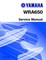 YAMAHA OEM Service Manual - WAVE BLASTER III - LIT-18616-00-88 Models WRA650R, WRA650RA, WRA650T, WRA650U