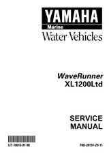 YAMAHA OEM Service Manual - XL1200 LTD - LIT-18616-01-98 Models XA1200X, XA1200Y