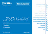 YAMAHA OEM Owner's Manual - 2026 XMAX - LIT-11626-39-58 Models CZD300TB, CZD300TCB