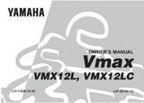 YAMAHA OEM Owner's Manual - 1999 V-MAX - LIT-11626-12-36 Models VMX12L, VMX12LC