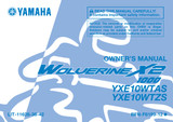 YAMAHA OEM Owner's Manual - 2025 WOLVERINE X2 1000 - LIT-11626-38-42 Models YXE10WTASD, YXE10WTZSB