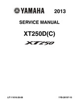 YAMAHA OEM Service Manual - 2013 - 2025 XT250 - LIT-11616-26-08 Models XT250D, XT250DC, XT250E, XT250EC, XT250F, XT250FC, XT250G, XT250GC, XT250H, XT250HC, XT250J1, XT250J 1C, XT250K1, XT250K1C, XT250L1, XT250L1C, XT250MC