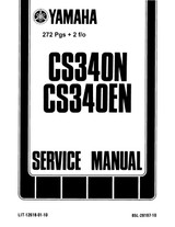 YAMAHA OEM Service Manual - 1989 - 1999 OVATION LE - LIT-12618-01-10 Models CS340EB, CS340EC, CS340N, CS340EN, CS340EP, CS340EA, CS340N, CS340EN, CS340ET, CS340EU, CS340EB, CS3 40EC, CS340ES, CS340EV, CS340EW, CS340P
