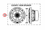 YAMAHA OEM Speaker Pair F4X-U8192-00-00