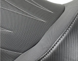 RIVA Yamaha 2020+ VX Cruiser/VX Limited Seat Cover-Black/Silver Stitching RY5-140C-1