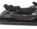 RIVA Yamaha FX Cruiser 2012-2018 Seat Cover - Black/ Silver Stitching RY5-FXC-1