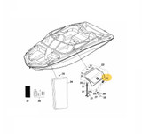 YAMAHA OEM Lock 1 F3A-U1782-01-00
