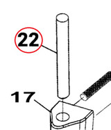 YAMAHA OEM Pivot Shaft F5K-U134L-00-00