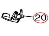 YAMAHA OEM Stopper Cable Bracket F2N-U1467-00-00