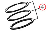 YAMAHA OEM Piston Ring Set (0.50mm O/S) 60E-11605-00-00