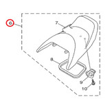 YAMAHA OEM Single Seat Assembly F2X-U372A-70-00