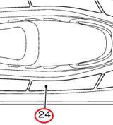 YAMAHA OEM Step 5 Mat F3Y-U351N-10-00