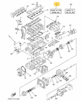 YAMAHA OEM Gasket Kit For Engine Unit 6BH-W0001-00-00