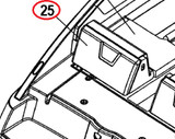 YAMAHA OEM Backrest AFT 2 F4Y-U35L2-00-00