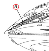 YAMAHA OEM Graphic 5 F4P-U417F-10-00