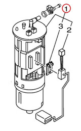 YAMAHA OEM Fuel Pump Complete 6S5-13907-04-00