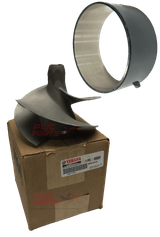 Yamaha OEM Genuine Impeller & Wear Ring Kit for  255 FSH H/E – SINGLE Impeller + Stainless Wear Ring