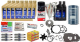 Yamaha F300 / F250 / F225 OEM 100-Hour Maintenance Kit – 2010+ 4.2L V6 (10W30 4M Full-Synthetic Oil Change, Water Pump, Fuel Filters & More)