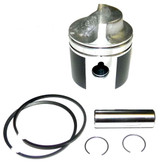 WSM Piston Kit Johnson / Evinrude 9.9 / 15 Hp Cross Flow 74-92 .010 100-101-04K