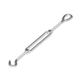 Suncor Forged Hook and Eye Turnbuckle 316-NM Stainless Steel S0110-HE