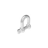 Suncor Forged Straight D Shackle with Screw Pin 316 Stainless Steel S0117-0