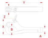 Suncor Pelican Hook 316 Stainless Steel UNF S0162-0