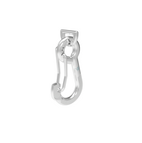 Suncor Harness Clip with "D" Ring 3-1/4" 316 Stainless Steel S0223-8025