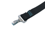 Suncor Webbing Assembly with Bimini Clip 1 X 48" Black 304 Stainless Steel S0234-0004