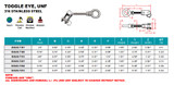 Suncor Toggle Eye UNF 316 Stainless Steel S0320-T