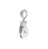 Suncor Seine Block with Hook Rope 316 Stainless Steel S0427-H-R