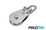 Suncor PULLPRO D Shackle Block Rope 316 Stainless Steel S0429-DS1