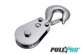 Suncor PULLPRO Swivel Hook Block Rope 316 Stainless Steel S0430-HK1