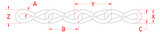 Suncor Single Jack Chain (S9) 304/302 Stainless Steel S0621-0